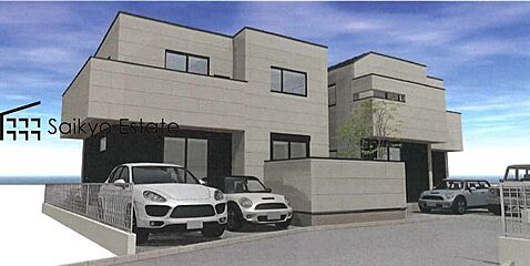 三鷹市上連雀7丁目　新築分譲住宅　全4棟 外観