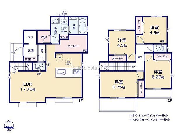 間取り図（2号棟）
