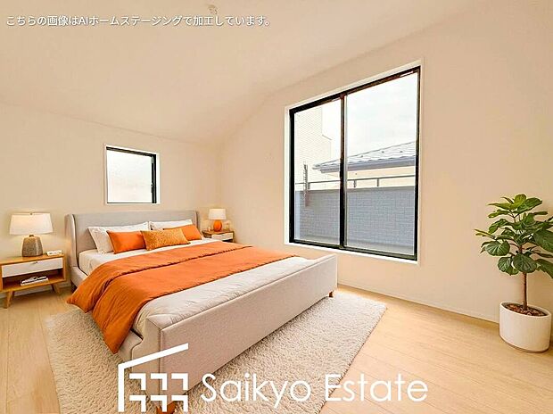 洋室（3号棟）※家具類はCG加工しています。
