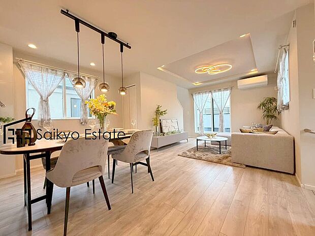 リビング（2号棟）
