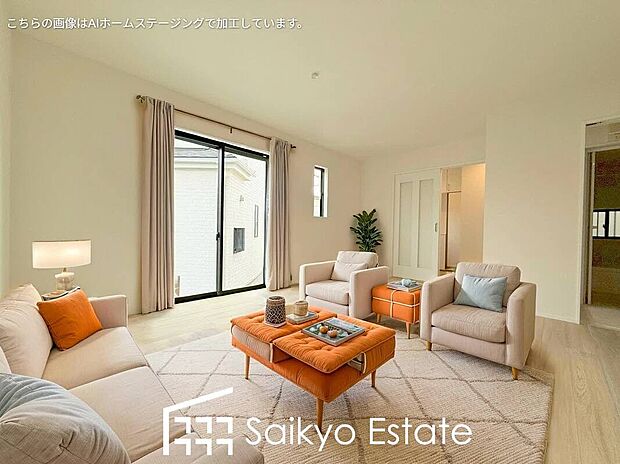 リビング（B号棟）
