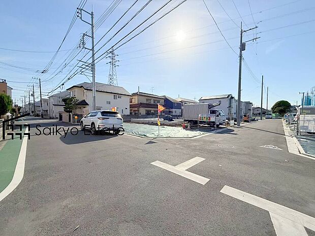 前面道路