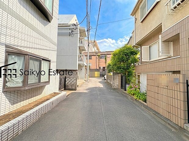 前面道路写真