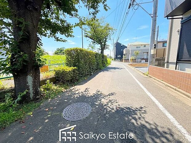 前面道路

