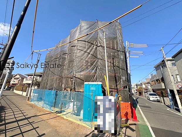 【現地写真】東南角地！LDK広々19.4帖！ガスを効率よく使えるハイクオリティ熱源器「エコジョーズ」標準装備！