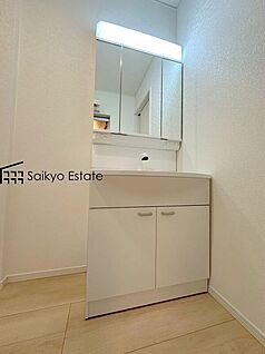 シャワー付き洗面化粧台