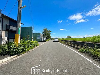 前面道路