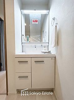 シャワー付き洗面化粧台
