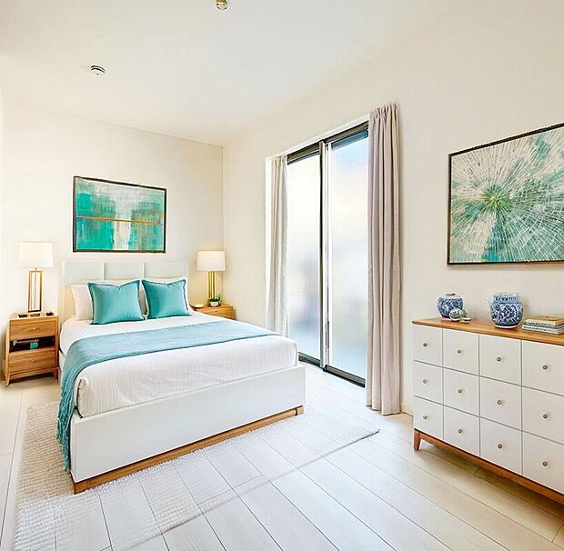 【施工例：Room】
一人一部屋が叶う4部屋プラン！全居室収納付きなので収納家具が部屋を圧迫するようなこともありません。