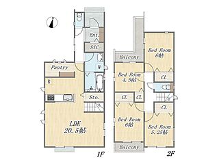 【長期優良住宅】太陽光パネル搭載。LDK20.5帖の開放的な4LDKプラン　～練馬区下石神井2～ その他