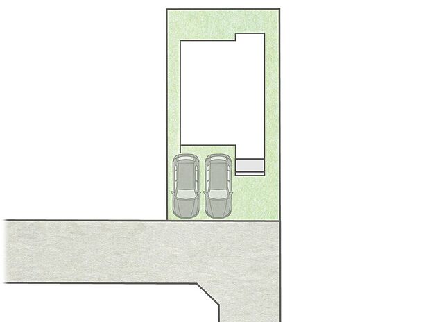 【区画図】
快速停車駅「八幡山」駅まで徒歩12分！
商業施設や教育施設が徒歩圏内に多く点在しており、充実した暮らしを叶える住環境！