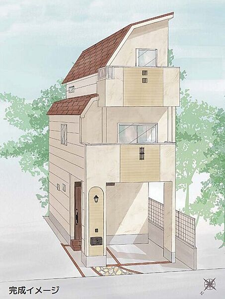 【建物完成イメージパース】