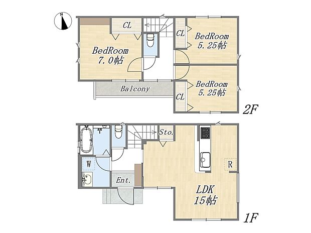【【参考プラン:16号地】】Plan:3LDK+カースペース|建物参考価格:2000万円|建物面積:79.48m2