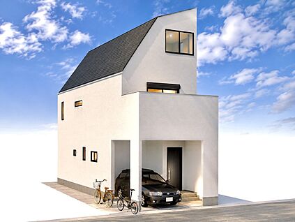 【建物プラン例：3階建て】