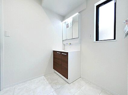【施工例：Wash Room】