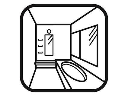 【1坪バスルーム】