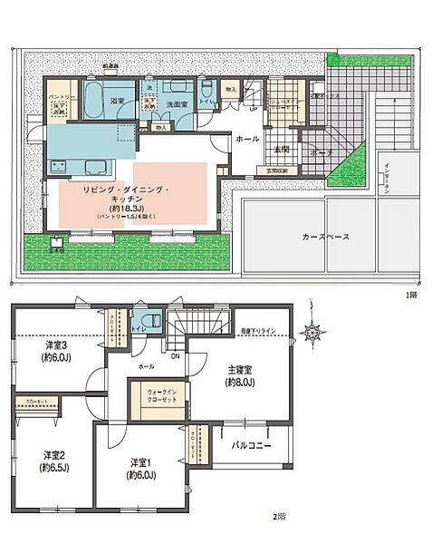 2号棟　間取り図