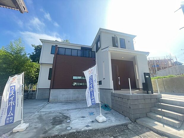 分譲地内にモデルハウスがあります!