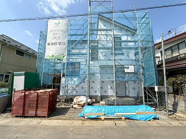 【現地写真】《現地》間もなく完成!未完成ですがモデルハウスご案内も可能です!お気軽にお問い合わせください!