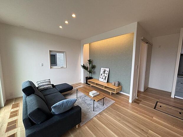 リビング【1号地】(2025年7月撮影)