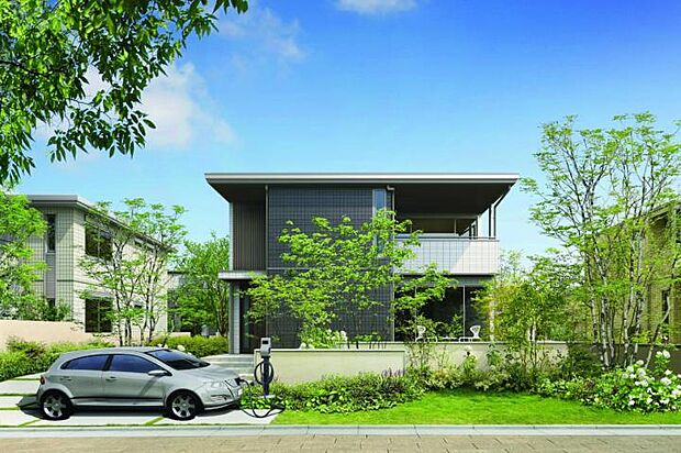 【VtoH（5-9号地）】電気自動車（EV）やプラグインハイブリッド車（PH V・PHEV）のバッテリーに貯めたエネルギーを、家庭用電力として利用したり、家庭内で充電できるシステム。