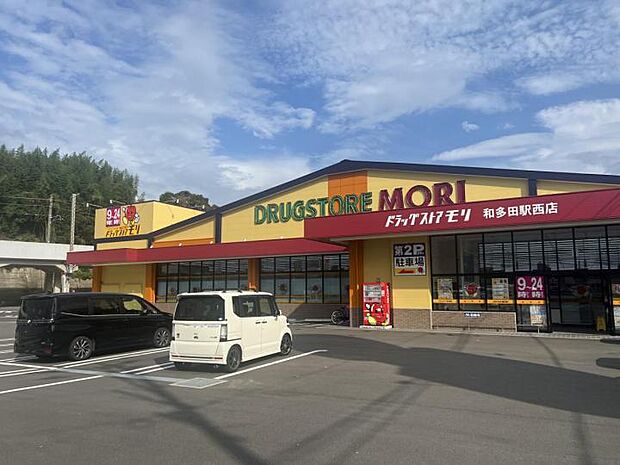 ドラッグストアモリ　和多田駅西店（約400m）