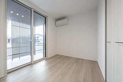 洋室【1号地】(2026年7月撮影)