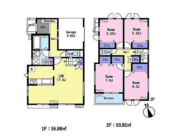 【4LDK】会話の弾む対面式キッチン