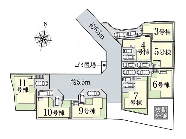 区画図