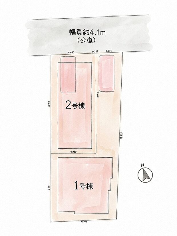 <区画図>