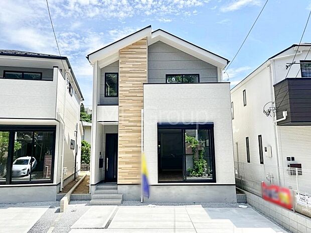 上質感あふれる外観デザイン。魅力の住まいを実現。