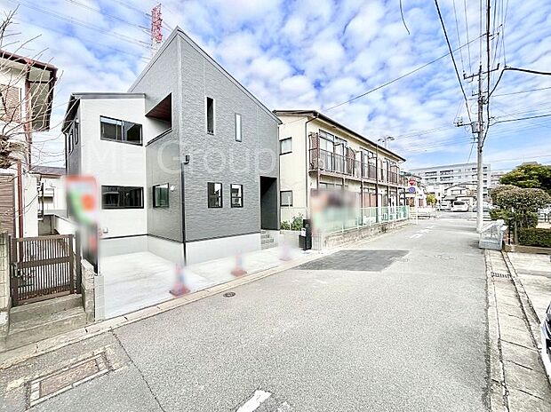 【前面道路含む現地写真】ここから始まる新生活を応援いたします