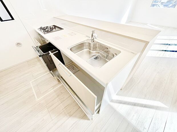 【スライド収納】使いやすさを優先したスライド式収納タイプ!