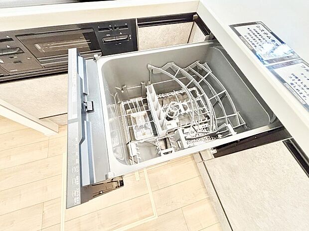 【食洗機】面倒なお片づけは食洗機にお任せ!家事の負担が減って、時間にも気持ちにもゆとりができます。