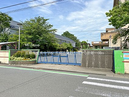 三郷市立南中学校 1100m(14分)