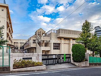 練馬区立貫井中学校 1000m