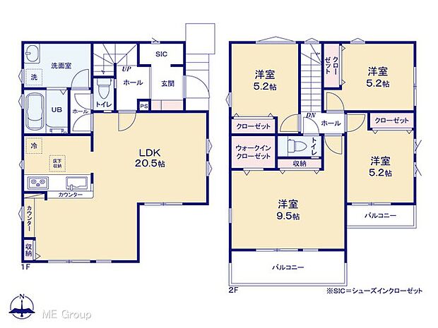 【4LDK】図面と異なる場合は現況を優先