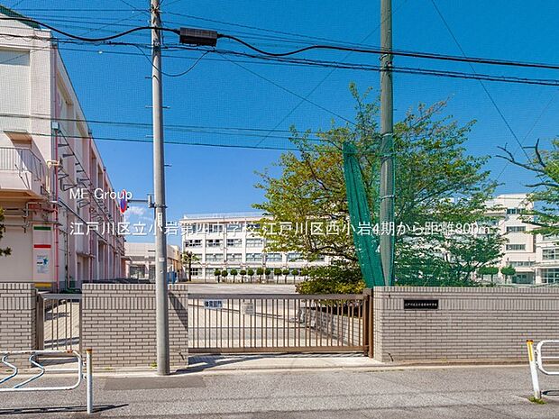 江戸川区立小岩第四中学校(約800m)