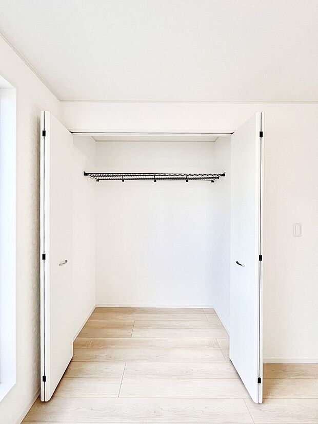 【収納】収納力あるクローゼット