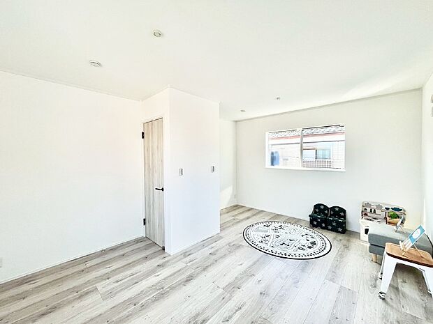 【洋室】2部屋に分けても利用できるフレキシブルな間取りプラン