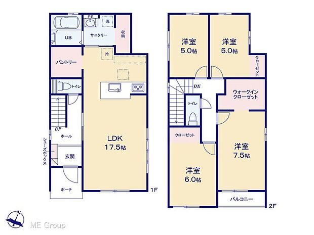 【4LDK】図面と異なる場合は現況を優先