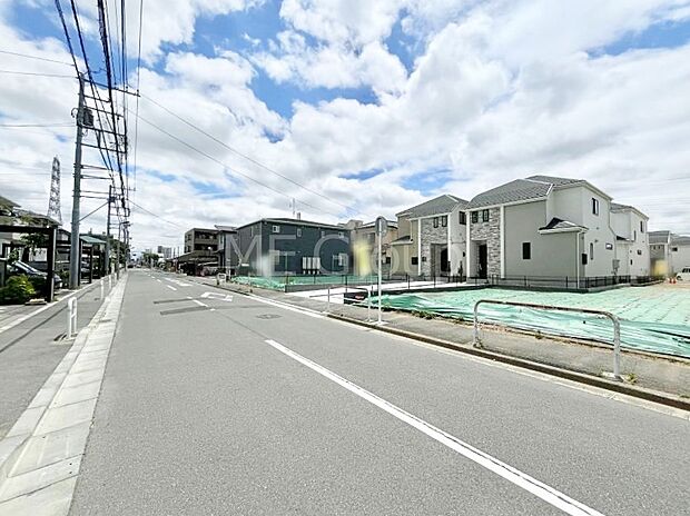 【前面道路含む現地写真】ここから始まる新生活を応援いたします