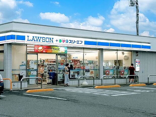 ローソン・スリーエフ 柏高田南店（約500m・徒歩7分）