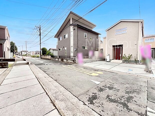 【前面道路含む現地写真】ここから始まる新生活を応援いたします！