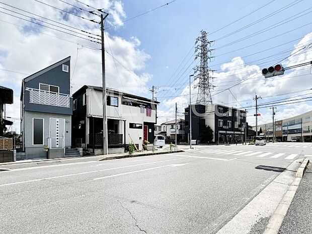 【前面道路含む現地写真】ここから始まる新生活を応援いたします