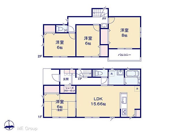 【4LDK】図面と異なる場合は現況を優先