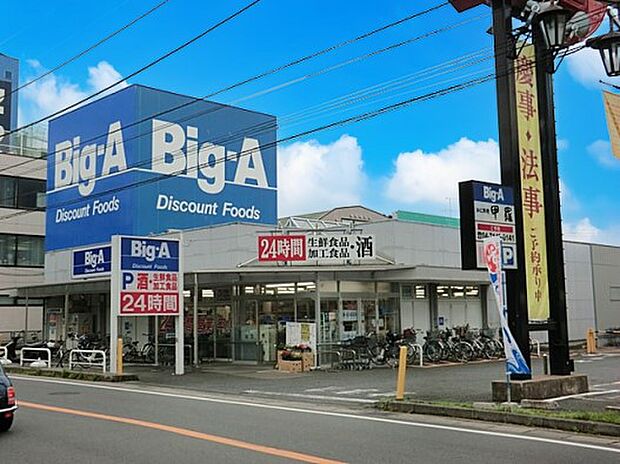 ビッグエー豊四季店(約900m・徒歩12分)