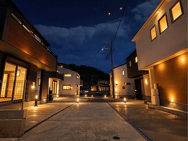 ※本画像はCGで作成しており、実際の現地に設置されている照明と異なります。
参考程度にお考え下さい。