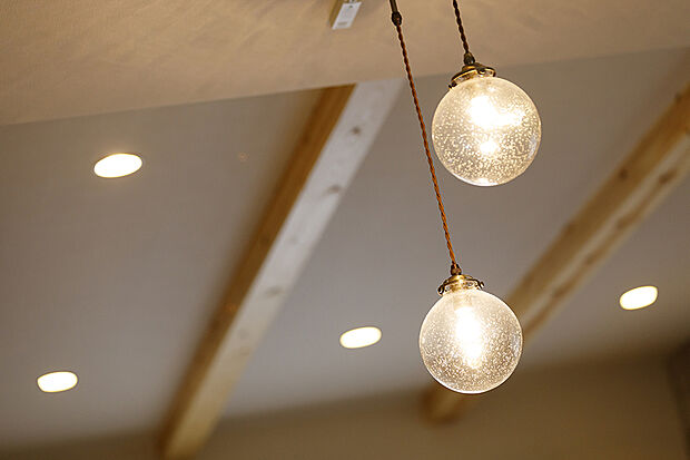 【当社施工例【照明器具】】楽しいお家のトータルコーディネート。照明もおしゃれな物を取り揃えています。沢山こだわりを詰めて、たった一つのマイホーム造りを♪