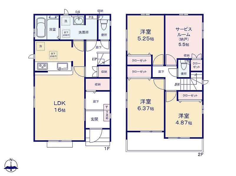 『４号棟間取図』